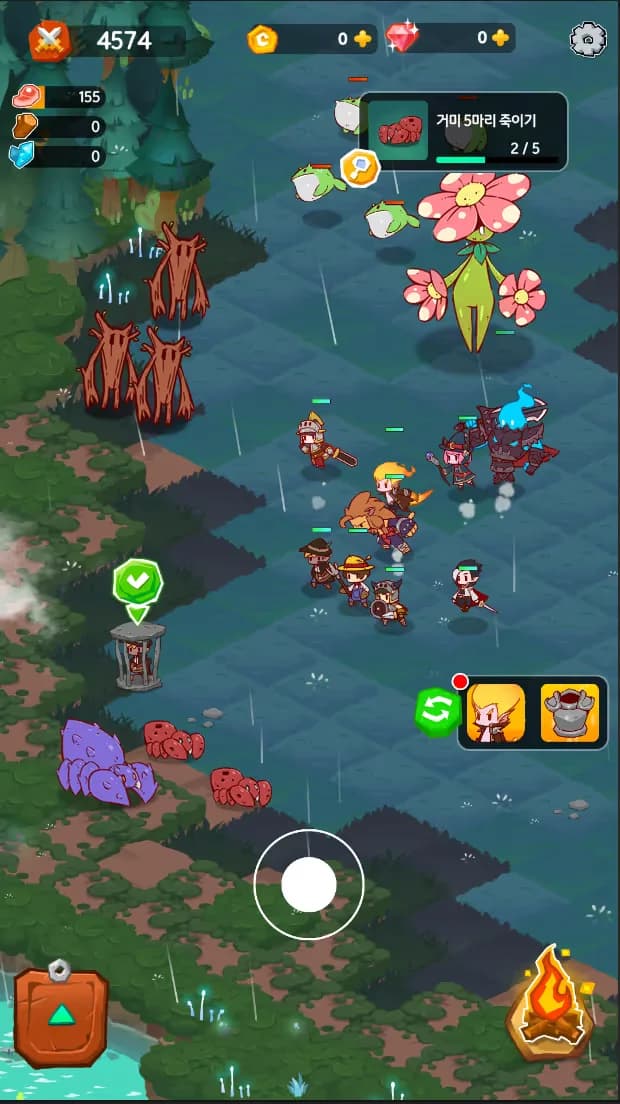 MMORPG 게임 화면