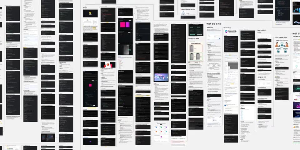 프론트엔드 마스터클래스 강의 자료 중 일부 - Miro 보드 학습 자료