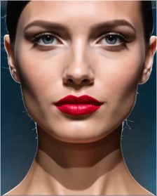 BELROSE 브랜드 AI 생성 뷰티 클로즈업