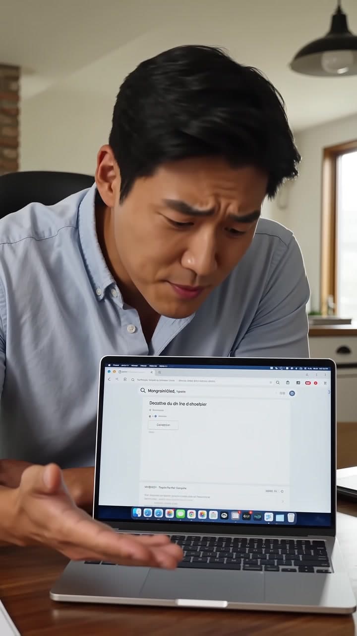 사업체 정보를 AI 검색 노출용 글과 공개 페이지로 정리하는 Bknil 앱의 세로형 홍보 영상. — scene 1