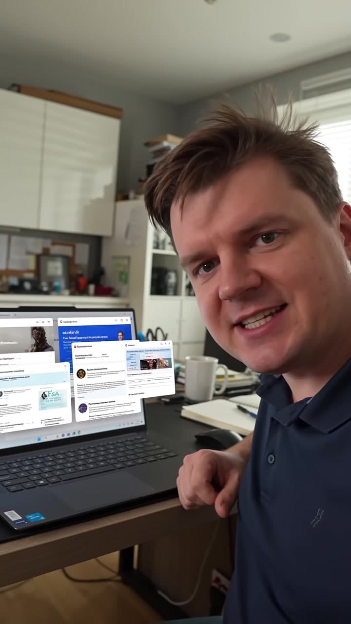 Вертикальный ролик Bknil о превращении данных бизнеса в SEO‑текст и публичную страницу с помощью ИИ. — scene 3