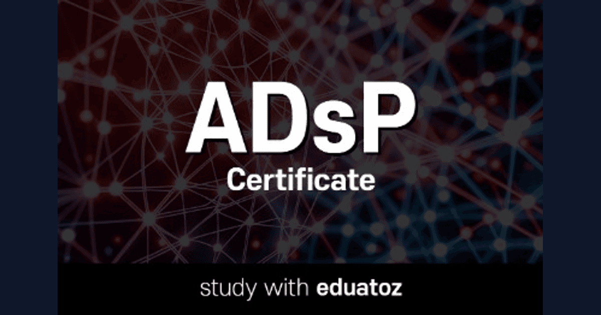 데이터분석 준전문가 ADsP 자격증 강의 커버