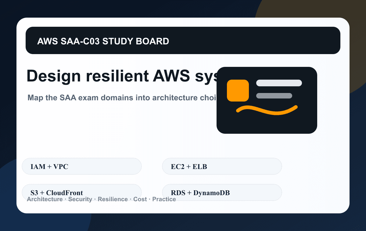 AWS SAA 자격증 준비 강의 대표 이미지