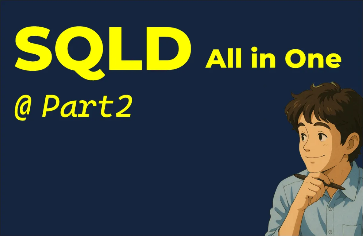 비전공자 SQLD 올인원 섹션 참고 이미지 6