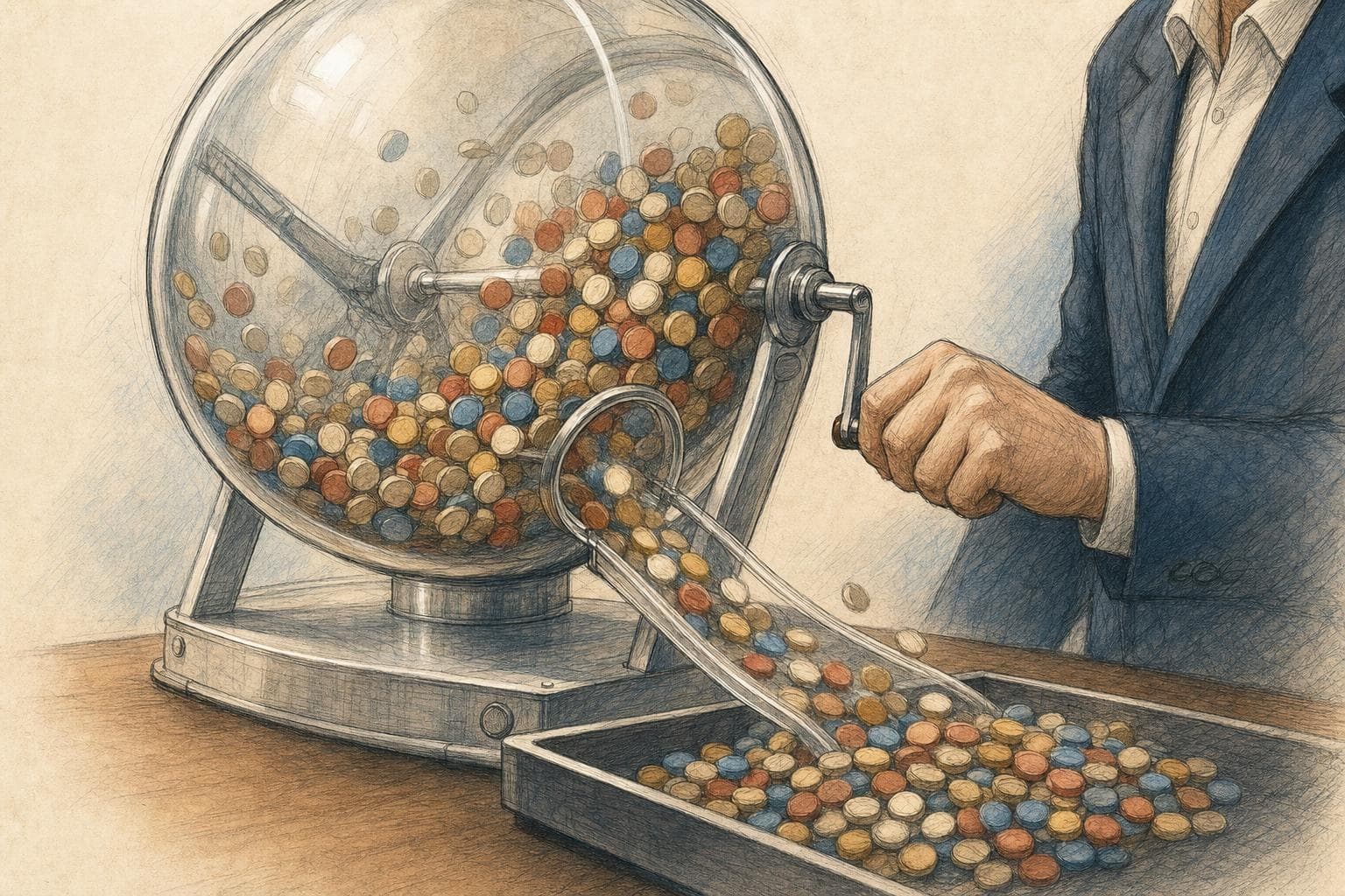 Semi-realistic 2D ink and coloured-pencil editorial illustration summarising the article topic (2)
