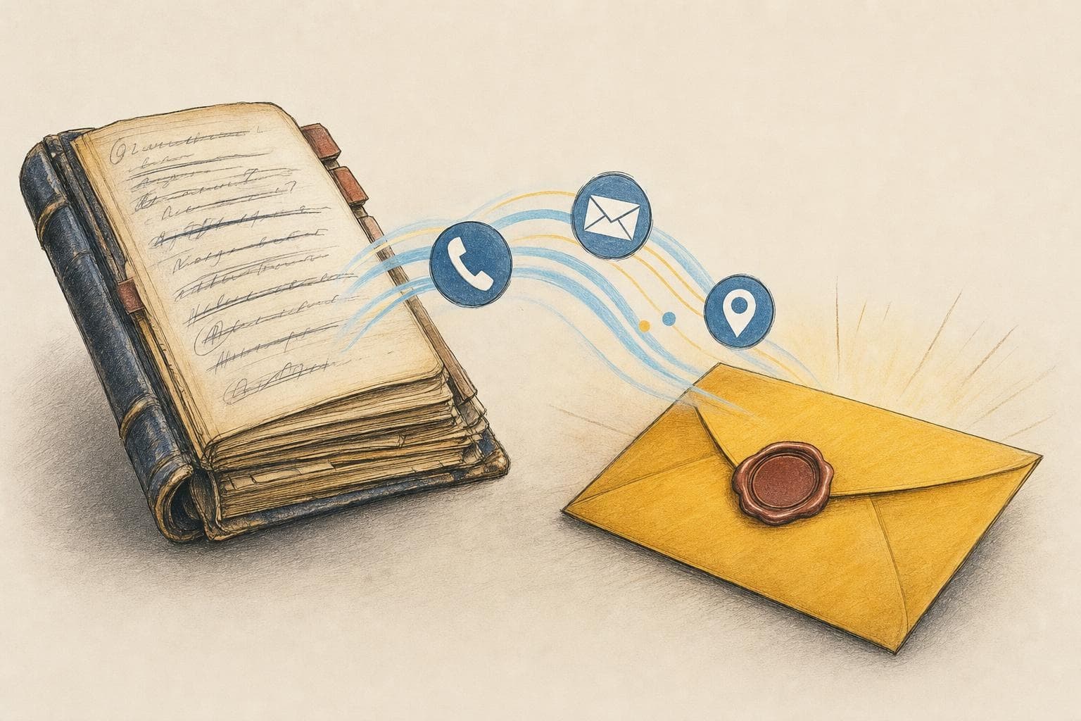 Semi-realistic 2D ink and coloured-pencil editorial illustration summarising the article topic (4)